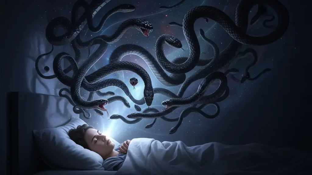 Sonho com Cobras Pretas