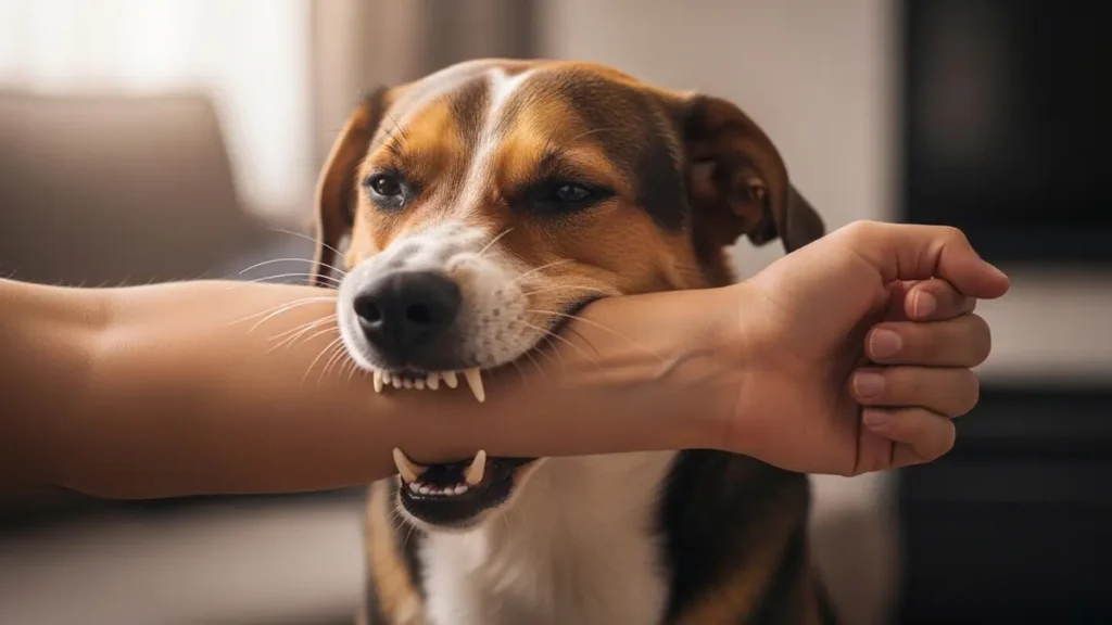 Sonho com Cachorro Mordendo